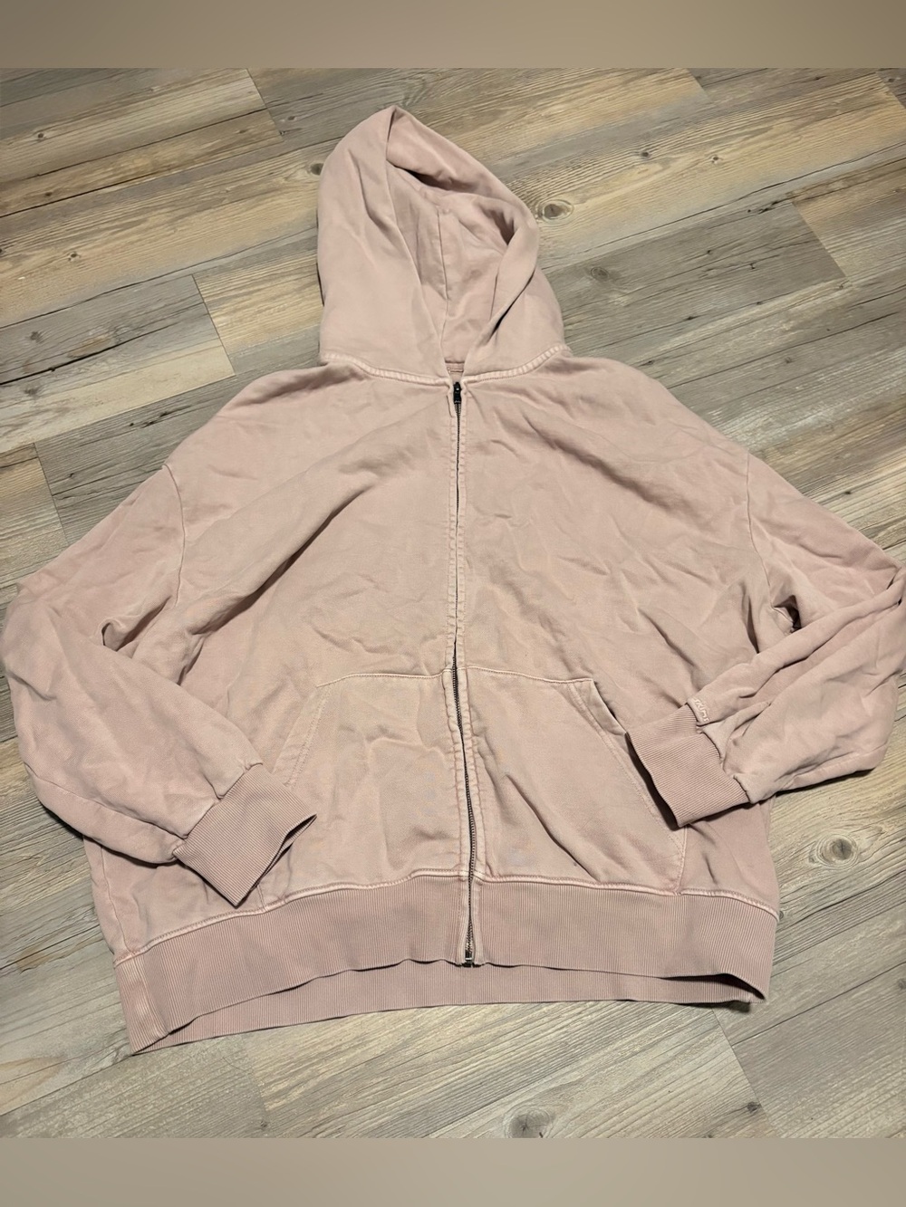 SKIMS Kim Kardashian boyfriend zip up hoodie medium new without tags